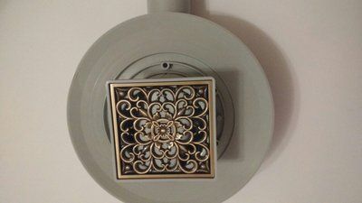 Трап для душу горизонтальний із сухим закривом Viega 583217 Decor 2007 Bronze 583217 Decor 2007 Bronze фото