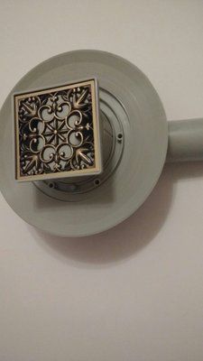 Трап для душу горизонтальний із сухим закривом Viega 583217 Decor 2047 Bronze 583217 Decor 2047 Bronze фото