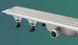 Трап для душу, із сухим закривом 390 мм,&nbsp;Plastrno Чехія INOX&nbsp;SZE5390 SZE5390 фото 1