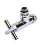 КРАН УГЛОВОЙ Vieir 1/2" - 3/4" Modern ZZ-2029 фото